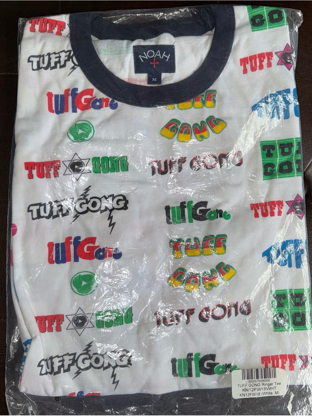 Noah nyc New York City NY Ringer Tee TUFF GONG bob Marley t shirt reggae music !